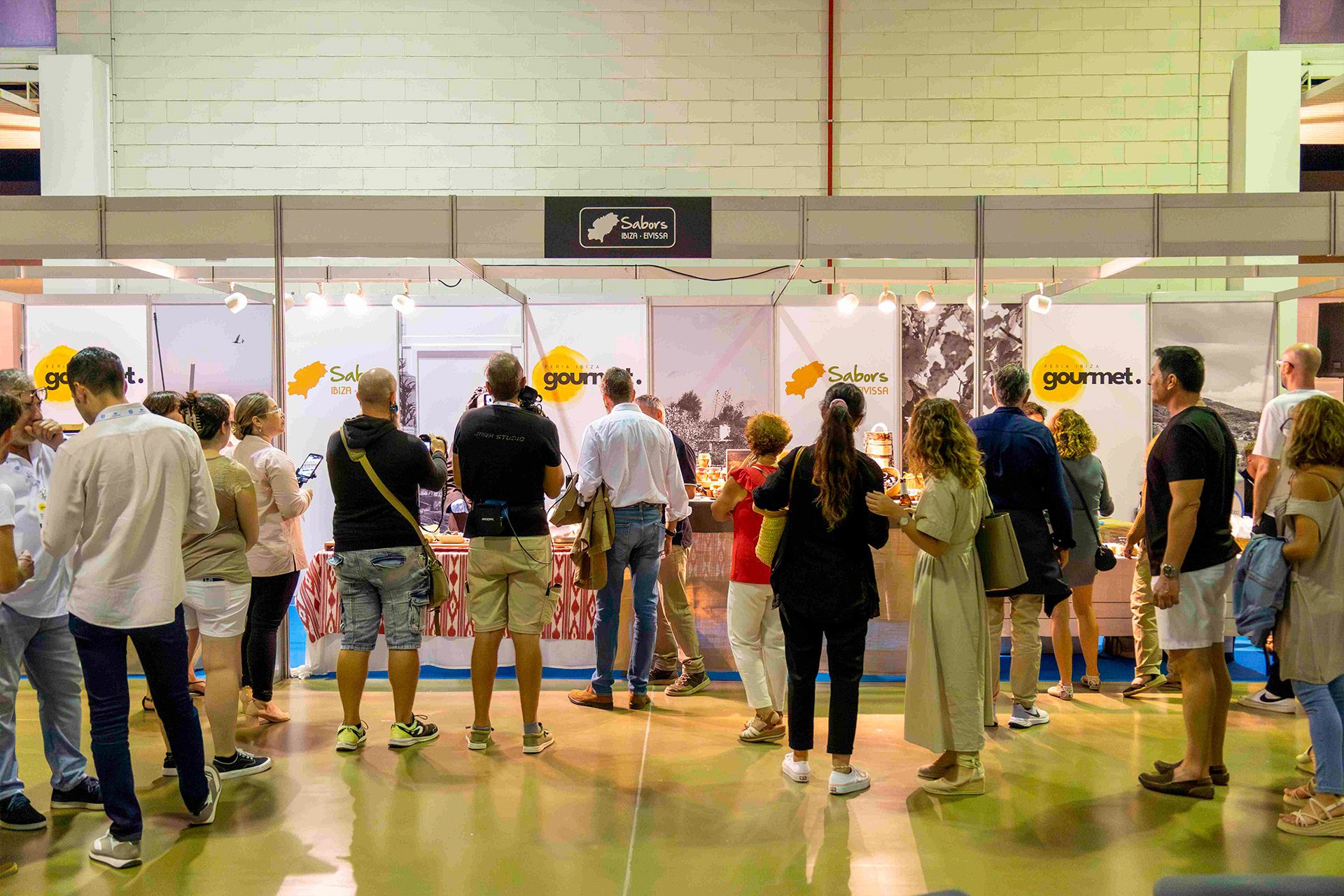 Stand de 2024 de Ibiza Sabors durante el showcooking de Ibiza Sabors